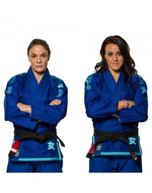 женское кимоно Fuji Sekai Women's BJJ Blue/Teal